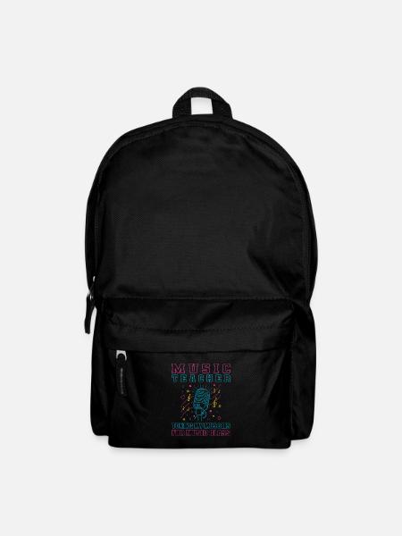 Professeur de musique Professeur de musique - Sac à dos - noir