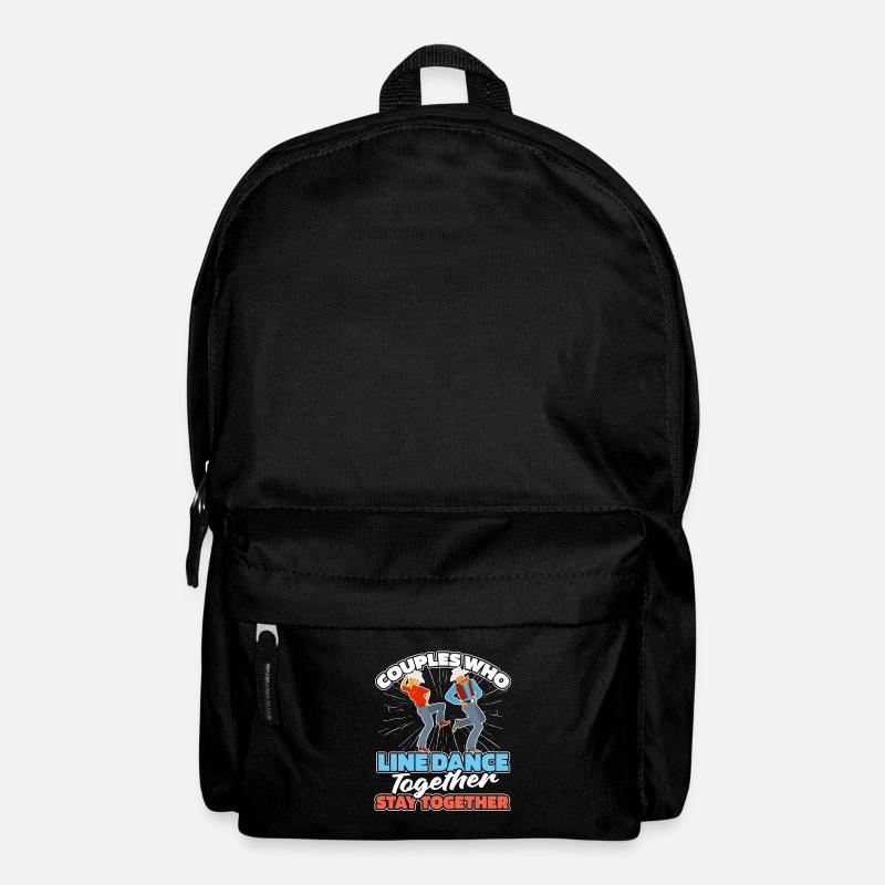 Couple de danse en ligne - Sac à dos - noir