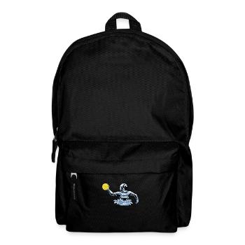 Wasserball Wasserballer Astronaut - Rucksack - Schwarz - Vorne