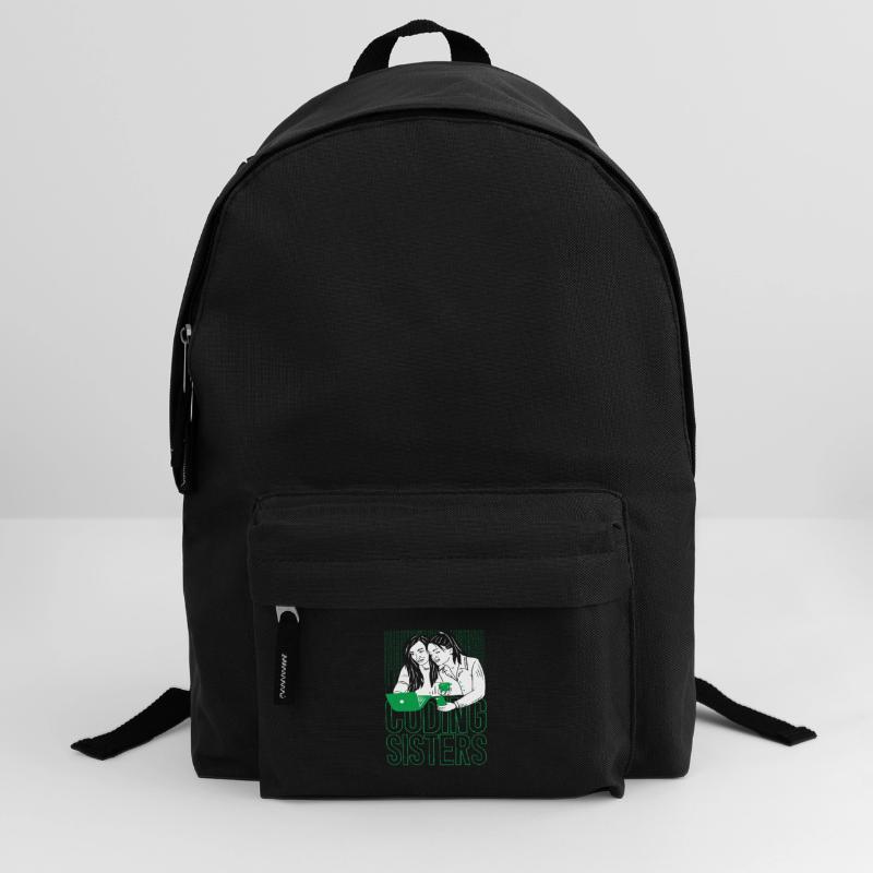 Developer Coder Programmer Sisters Backpack