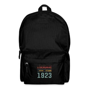 Légendaire Depuis Décembre 1923 Anniversaire - Sac à dos - noir - Devant