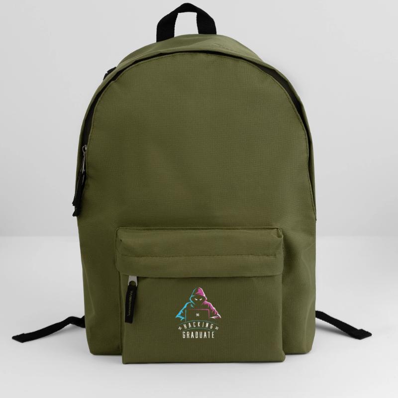 Entwickler Coder Programmierer Absolvent Rucksack