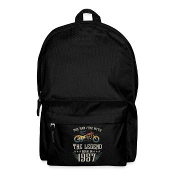 L'homme Le Mythe La Légende Né En 1957 - Sac à dos - noir - Devant