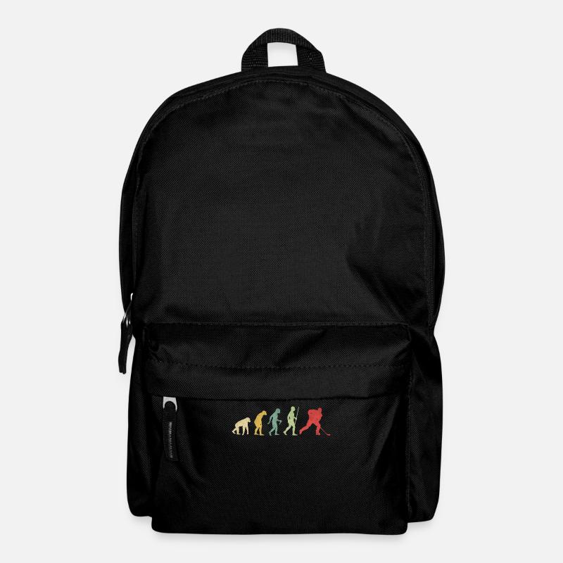 Eishockeyspieler Puck Skating Evolution - Rucksack - Schwarz