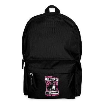 Architekt Architektur Lustig - Rucksack - Schwarz - Vorne