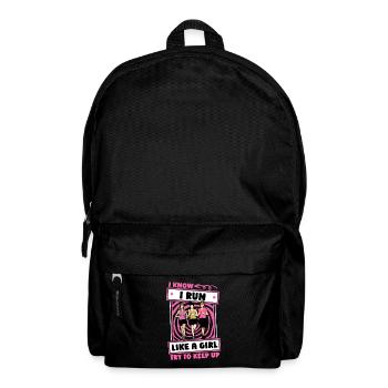 Runner Jogger Runner Running Girls - Backpack - black - Front
