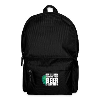 Bière artisanale Bière artisanale Bière Hopping - Sac à dos - noir - Devant