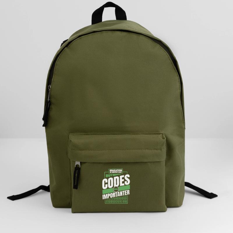 Entwickler Coder Programmierer Lustig Rucksack