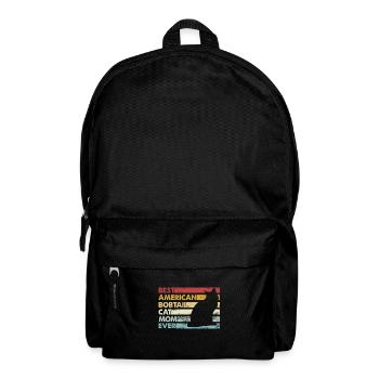 Best Mother Ever - American Bobtail Cat - Backpack - black - Front