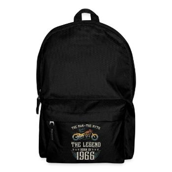 L'homme Le Mythe La Légende Né En 1966 Cadeau - Sac à dos - noir - Devant