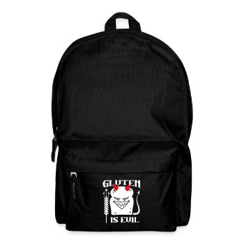 Glutenfrei Teufel - Rucksack - Schwarz - Vorne