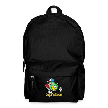 Avocat de softball - Sac à dos - noir - Devant