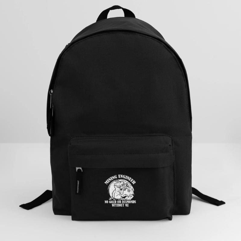Engineer Funny Mining Engineer Backpack