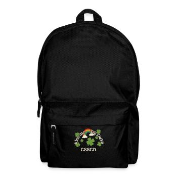 Küss mich - St. Patricks Day Essen - Rucksack - Schwarz - Vorne