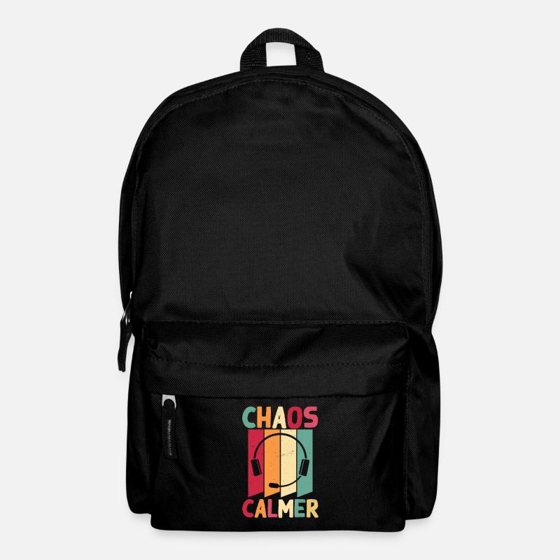 Notruf Leitstelle Einsatzzentrale - Rucksack - Schwarz