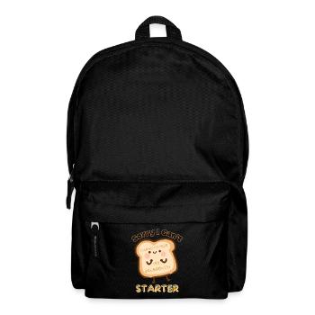 Désolé, je ne peux pas avoir à nourrir mon levain - Sac à dos - noir - Devant