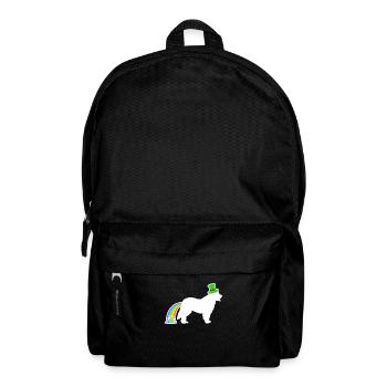 Chien de Saint-Patrick - Leonberger - Sac à dos - noir - Devant