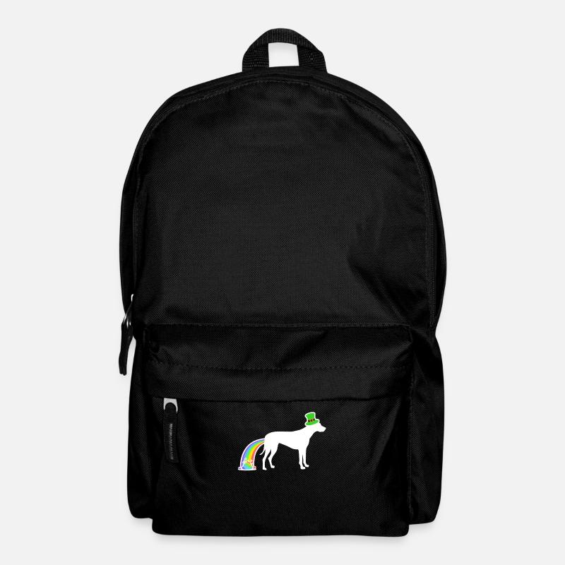 St. Patricks Hund - Rhodesian Ridgeback - Rucksack - Schwarz