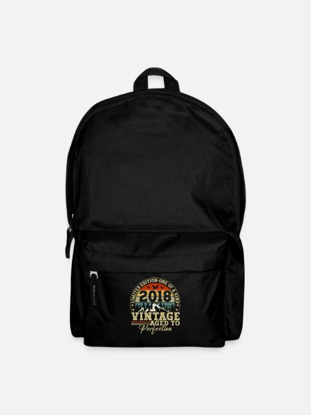 Année de naissance 2018 Anniversaire 4 ans cadeau - Sac à dos - noir