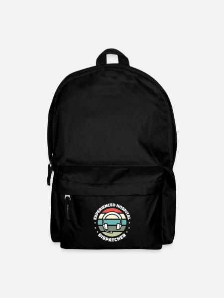 Notruf Leitstelle Einsatzzentrale - Rucksack - Schwarz