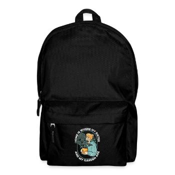 Hobby Jardinier Jardinier Jardinier Sœur - Sac à dos - noir - Devant