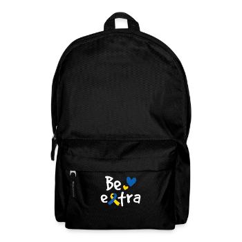 Seien Sie extra - Rucksack - Schwarz - Vorne