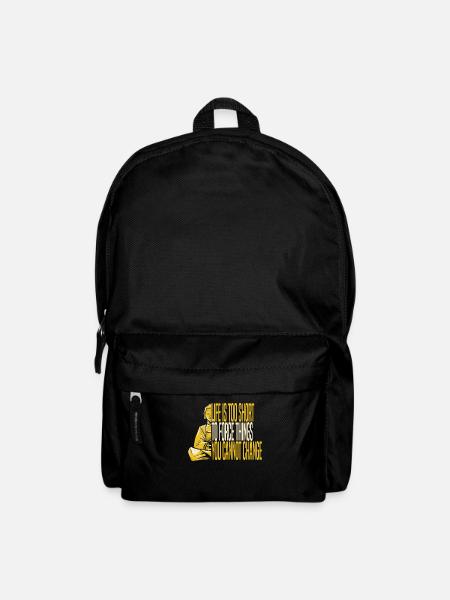 Buddha Buddhist Buddha Lass Den Scheiß Los - Rucksack - Schwarz