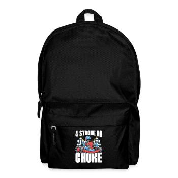 Go Kart Kartfahren Kartfahrer Cool - Rucksack - Schwarz - Vorne