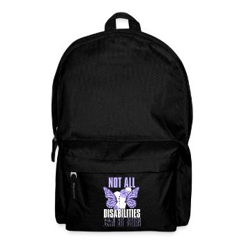 Fibromyalgia Rheumatism - Backpack - black - Front