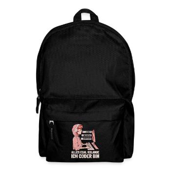 Entwickler Coder Programmierer - Rucksack - Schwarz - Vorne