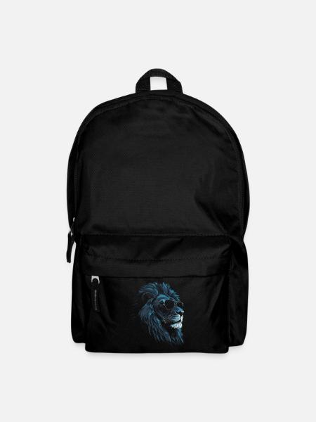 Löwe Sonnenbrille - Rucksack - Schwarz