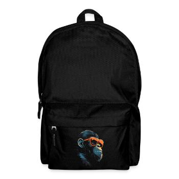 Chimpanzee Sunglasses - Backpack - black - Front