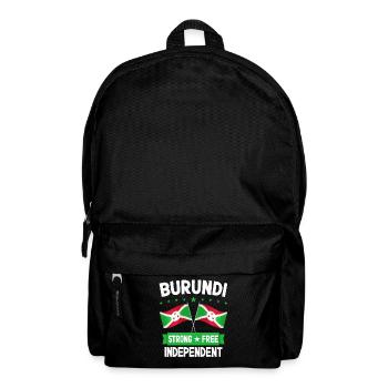 Burundi - Rucksack - Schwarz - Vorne