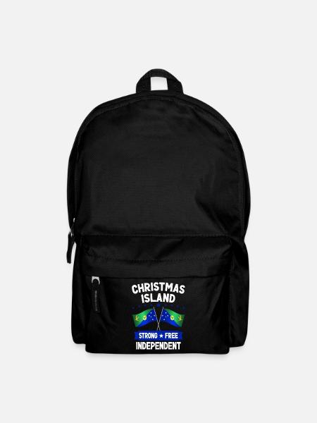 Weihnachtsinsel - Rucksack - Schwarz