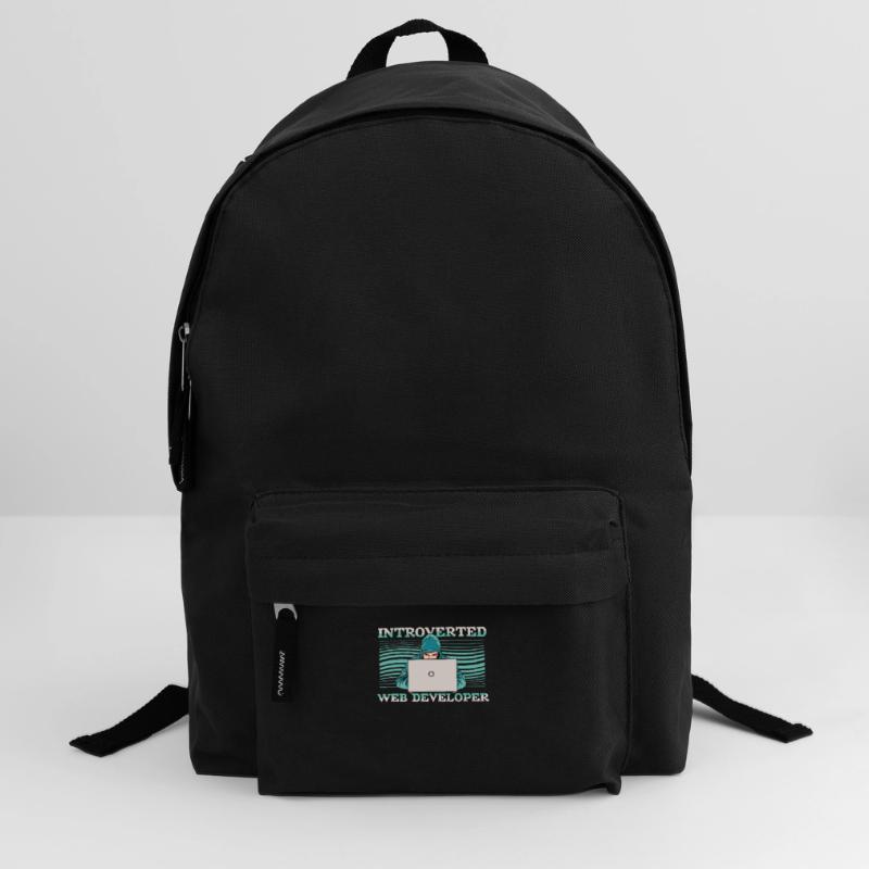 Web Developer Web Developer Introverts Backpack