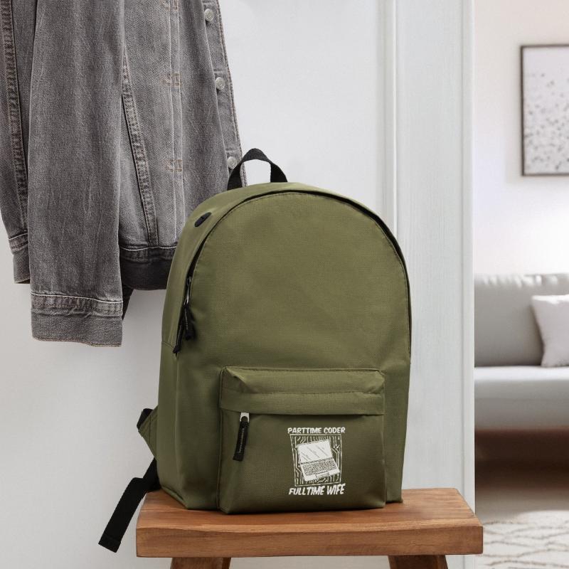 Entwickler Coder Programmierer Gattin Rucksack