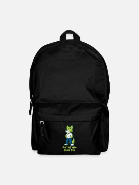 Furry Fandom Fursuits Witzig - Rucksack - Schwarz