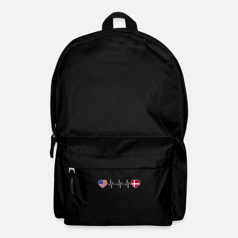 Dänemark - Rucksack - Schwarz