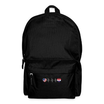 Croatie - Sac à dos - noir - Devant