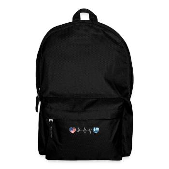 Griechenland - Rucksack - Schwarz - Vorne