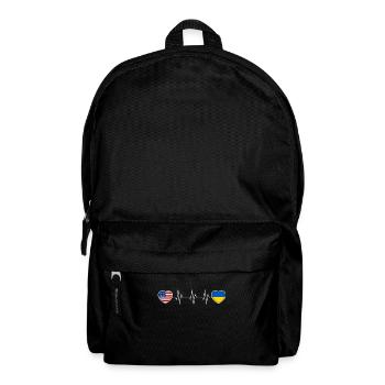 Ukraine - Backpack - black - Front