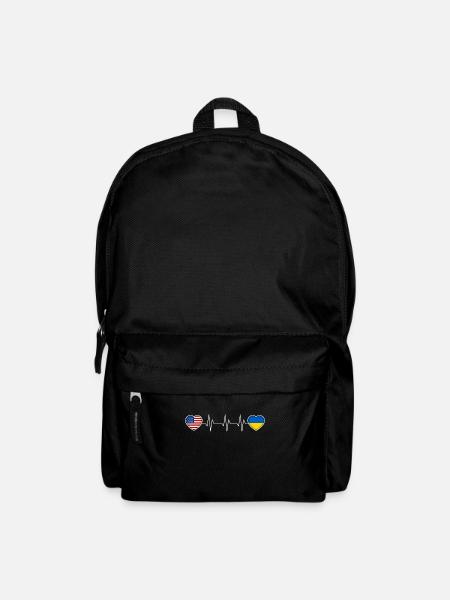 Ukraine - Rucksack - Schwarz