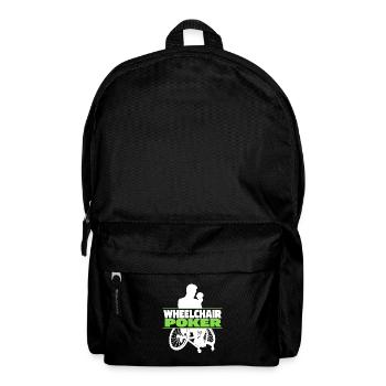 Poker Rollstuhl - Rucksack - Schwarz - Vorne