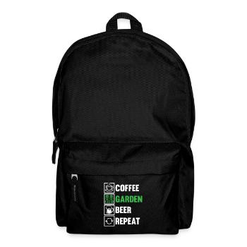 Hobby Gardener Garden Coffee Garden Bière - Sac à dos - noir - Devant