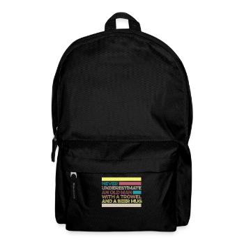 Hobby Gardener Garden Garden Beer - Backpack - black - Front