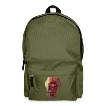 Qatar - Backpack - olive green - Front
