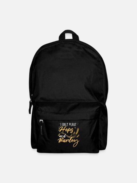 Hobbygärtner Garten Gerste Garten Bier - Rucksack - Schwarz