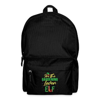 Hobby Gardener Garden Elf Garden Noël - Sac à dos - noir - Devant