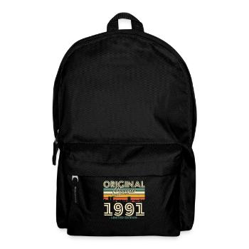 Vintage Birthday Gift 1991 - Backpack - black - Front