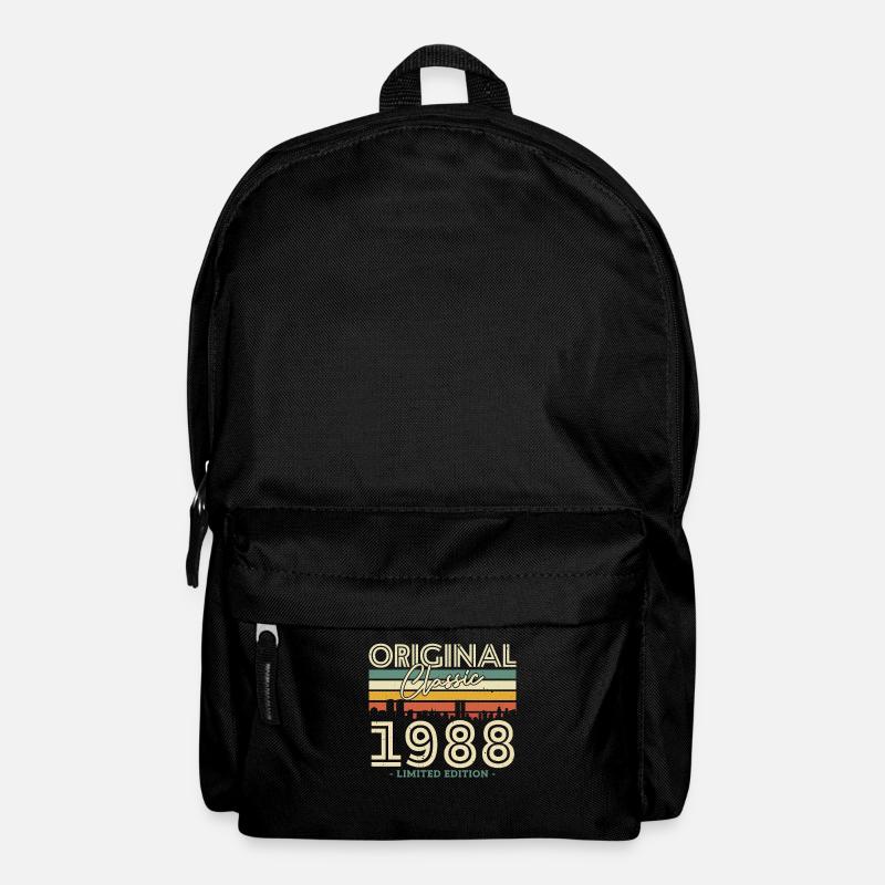 Vintage 1988 Cadeau d’anniversaire - Sac à dos - noir